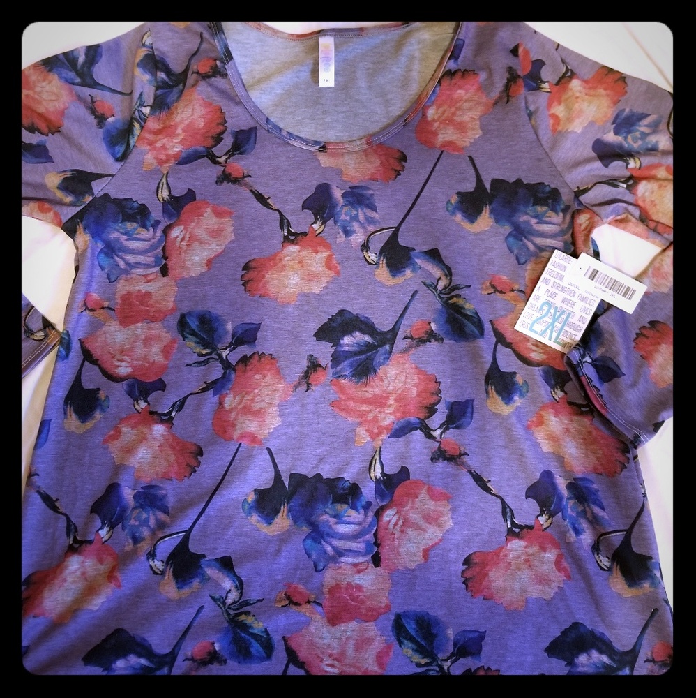 NWT LuLaRoe Lynnae Top 2XL